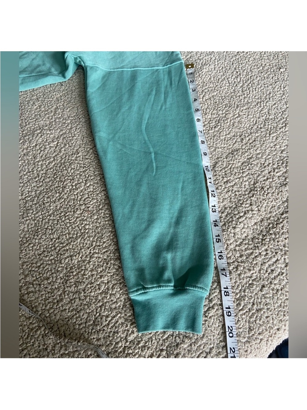 ☀️ Missguided ☀️ oversized teal hoodie - Picture 7 of 7